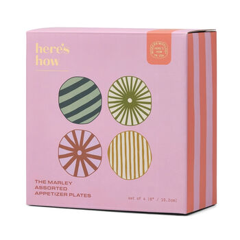 The Marley Appetizer Plates Set Of Four, 2 of 6