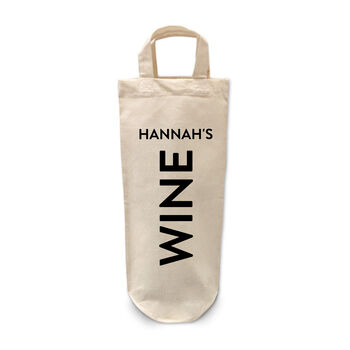 Personalised Wine Bottle Gift Bag, 5 of 5
