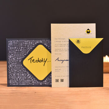 Escape Room Gift With Personalised Message | Original Edition, 3 of 11