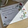 Botanical Invitations Plain Or Plantable Card, thumbnail 3 of 6