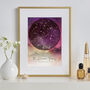 Personalised Family Constellation Mountains Watercolour, thumbnail 8 of 8