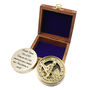Engraved Signature Sundial Compass Graduation Gift, thumbnail 2 of 12