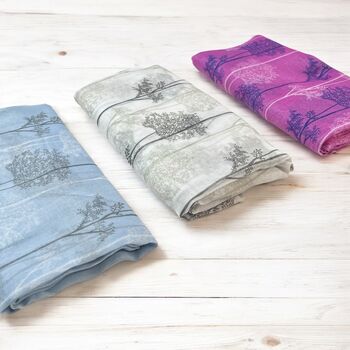 Forest Tree Print Scarf, 2 of 8