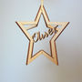 Personalised 3D Star Tree Decoration, thumbnail 7 of 7