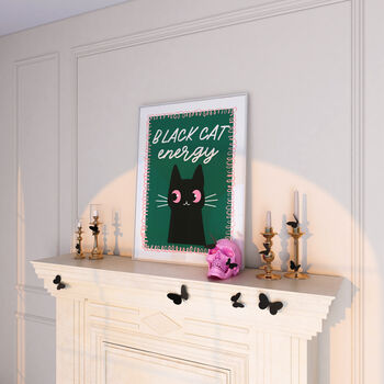 Black Cat Energy | Print, 2 of 4