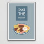 Take The Biscuit Kitchen Print, thumbnail 1 of 3