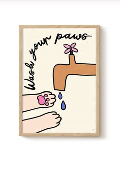 Wash Your Paws Print, 2 of 5