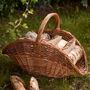 Avalon Two Tone Wicker Log Basket, thumbnail 1 of 6