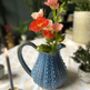 Indigo Blue Urchin Jug/Vase, thumbnail 2 of 3