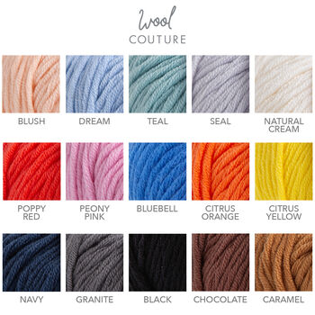 Toddler Colour Block Cardigan Easy Knitting Kit, 9 of 10