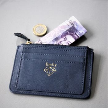 Personalised Luxury Coin, Card And Cash Purse, 7 of 7
