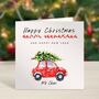 Bsl Christmas Card Christmas Tree Car, thumbnail 2 of 2