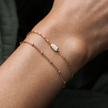 Dana Gold Satellite Chain Bracelet, 3 of 5