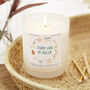 Personalised Teacher Gift Thank You Illustration Candle, thumbnail 1 of 10