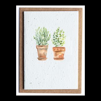 Plantable Seed Paper Cards Best Sellers Mix 6pk, 3 of 6