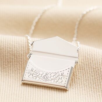 Envelope Locket Necklace, 9 of 10