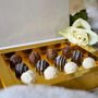 Indulgent Ganache Filled Truffles In Parchment Book, thumbnail 1 of 4