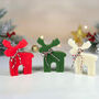 Reindeer Candles Rudolph Christmas Candle Moose Shape, thumbnail 3 of 7