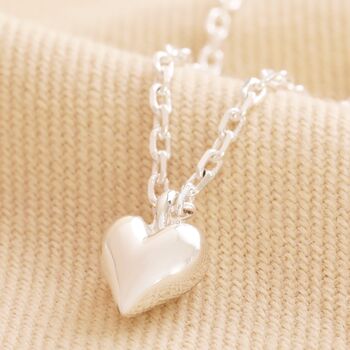 Tiny Heart Pendant Necklace, 6 of 11