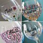Poppy Hand Painted Gin Glass, thumbnail 4 of 7