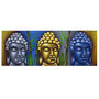 Buddha Painting Three Heads With Bamboo, thumbnail 1 of 6