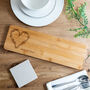 Personalised Bamboo Chopping Board Wedding Gift, thumbnail 1 of 5