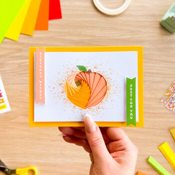 Summer Fruits Card Making Kit, 8 of 12
