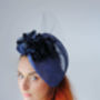 Navy Occasion Hat 'Armscote', thumbnail 3 of 5
