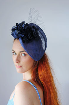 Navy Occasion Hat 'Armscote', 3 of 5