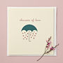 'Showers Of Love' Card, thumbnail 1 of 3