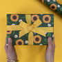 Sunflower Wrapping Paper, thumbnail 1 of 11