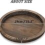 Small Decorative Wooden Tray Plate, thumbnail 7 of 7