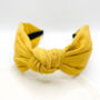 Mustard Knot Headband Hair Accessory, thumbnail 4 of 7