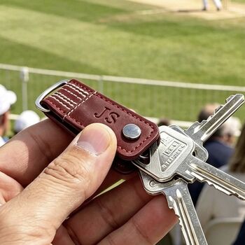 Cricket Leather Key Holder, 10 of 11