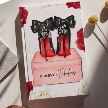 Tuscan Leather + Rose Scented High Heels Birthday Card, 11 of 11
