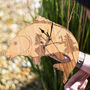 Wooden Engraved Carp Fishing Clock Gift For Anglers, thumbnail 2 of 5