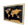World Travel Map With Pins Cork Board Traveller Gifts, thumbnail 10 of 10