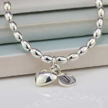 Personalised Friendship Bracelet Heart Charm, 5 of 12