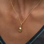 Clam Shell Charm Necklace, Sterling Silver Or Gold Plated, thumbnail 4 of 11