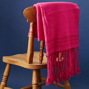 Soft Mexican Throw Woven In Luxurious Cotton, 4 of 8