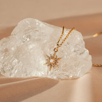 Guiding Star Opal Pendant Necklace, 3 of 4