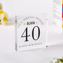 Custom Birthday Gift Name Plaque Keepsake, thumbnail 3 of 5