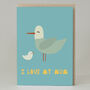 'I Love My Mum' Seagull Card, thumbnail 1 of 2
