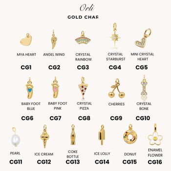 Charm Builder™ Gold Paperclip Chain Clasp Charm Necklace, 9 of 11