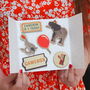 Personalised Circus Magnets Birthday Letterbox Card, thumbnail 2 of 6