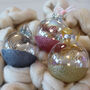 Personalised Glitter Glass Bauble, thumbnail 7 of 12
