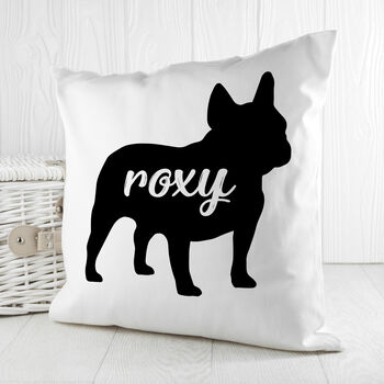 Personalised Dog Silhouette Cushion Cover, 5 of 12