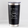 Personalised Best Teacher Ever Thermos Insulated Cup, thumbnail 2 of 7