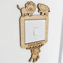 Personalised Safari Animal Light Switch Cover, thumbnail 6 of 6