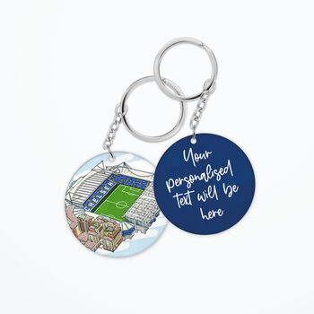Personalised Chelsea Fc Football Keyring, Kids Bag Tag, 2 of 7